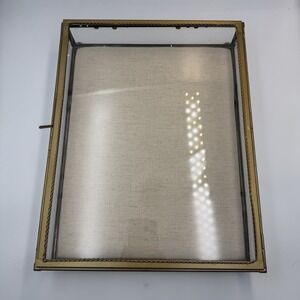 Magnolia Your Story Brass Display Hanging Cabinet